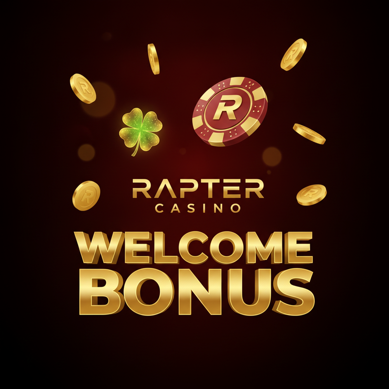 Claim up to 100% Welcome Bonus + 100 Free Spins at Rapter Casino (AUD)